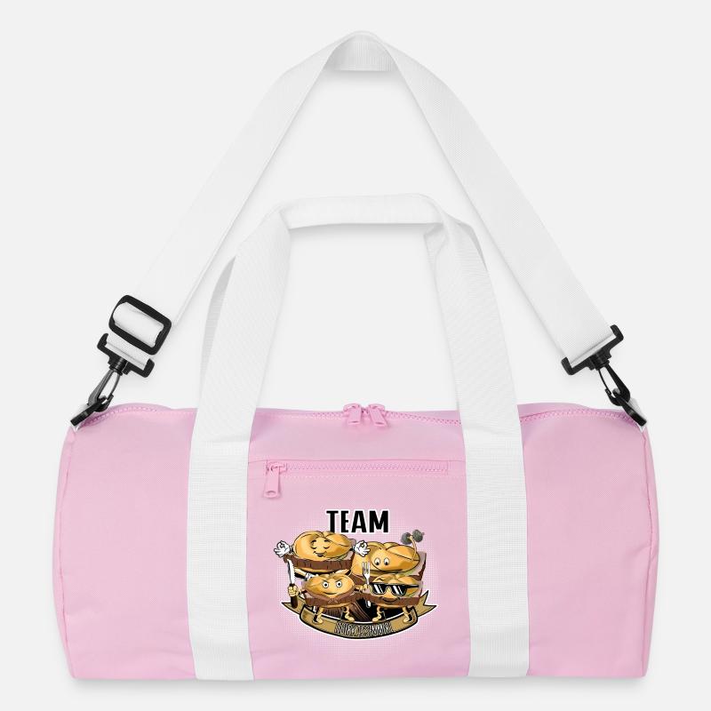 Team Leberkassemmel – Snack Squad! Recycled Duffel Bag