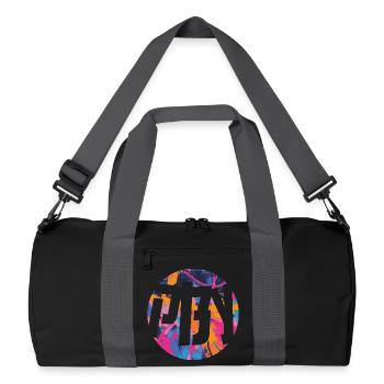 PBY LOGO 2025 - Recycled Duffel Bag - black/graphite grey - Front