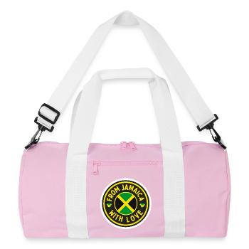 From Jamaica with Love - Recycled Duffel Bag - pink/white - Front
