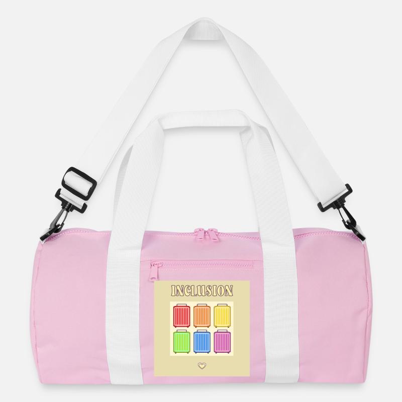 Inclusion Diversit Pride Fiert Suitcase Recycled Duffel Bag