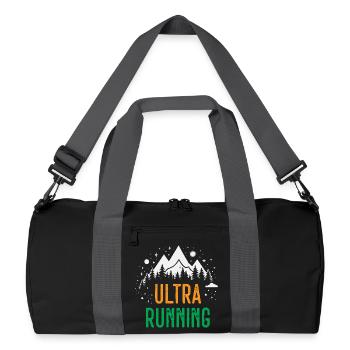 Ultra Running - Recycled Duffel Bag - black/graphite grey - Front