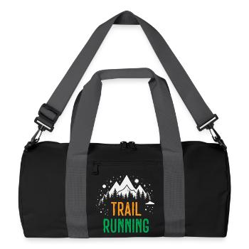 Trail Running - Recycled Duffel Bag - black/graphite grey - Front