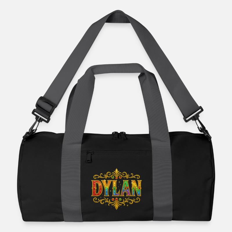 DYLAN Glitzer Gold Pailletten Recycelte Duffel Bag