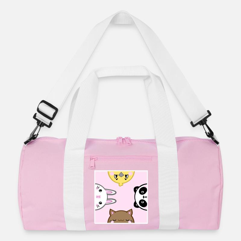 cute animals Recycelte Duffel Bag