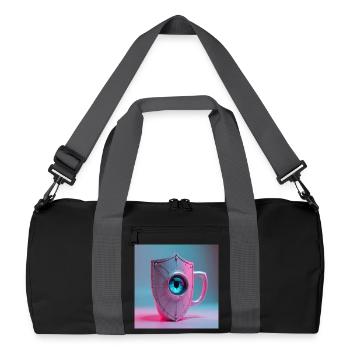 Roman Heat Shield - Recycled Duffel Bag - black/graphite grey - Front