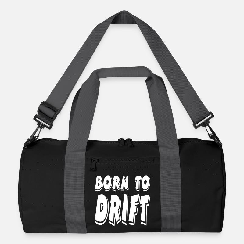 Auto - Recycelte Duffel Bag - Schwarz/Graphitgrau