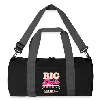 Big Sister Loading 2026 - Recycled Duffel Bag - black/graphite grey - Front