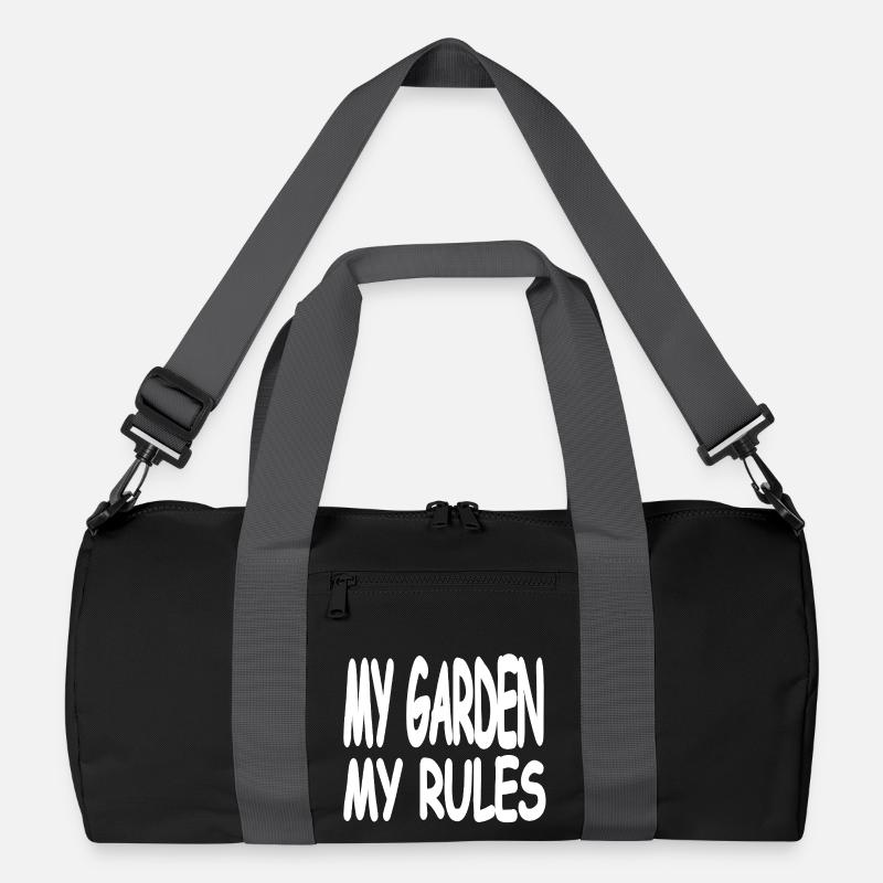 Garten - Recycelte Duffel Bag - Schwarz/Graphitgrau