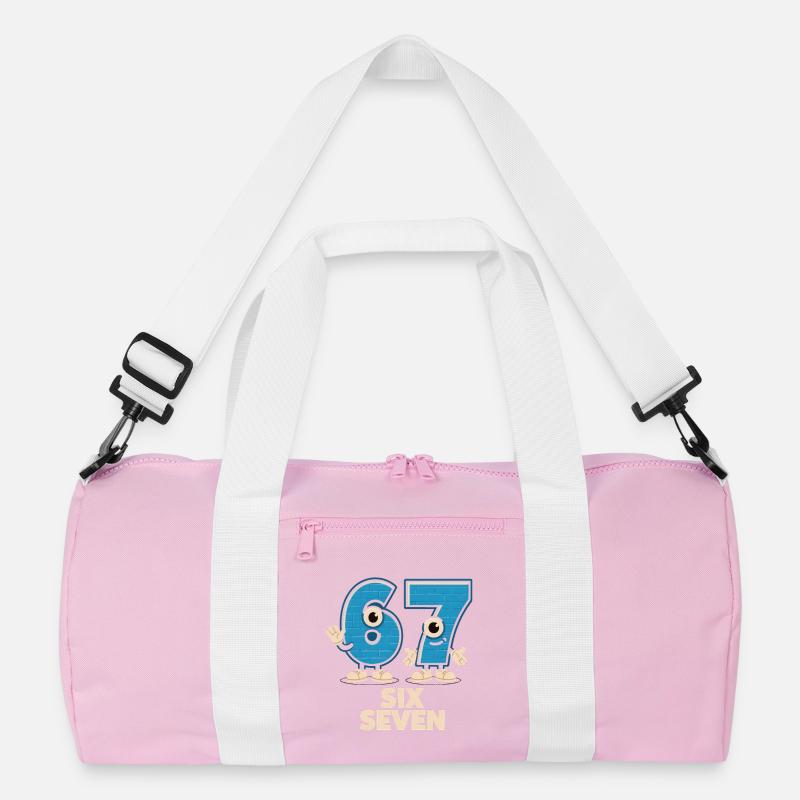 6 7 Sechs Sieben Meme – Aura Points Kids Gaming Recycelte Duffel Bag