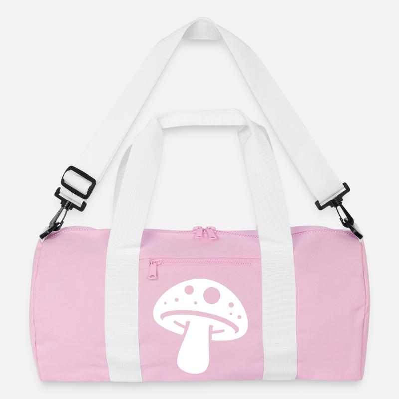 Mushroom Icon Recycled Duffel Bag