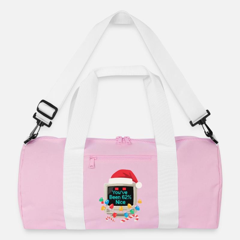 Computer Weihnachten KI Sarkastisch Tech Geschenk Recycelte Duffel Bag