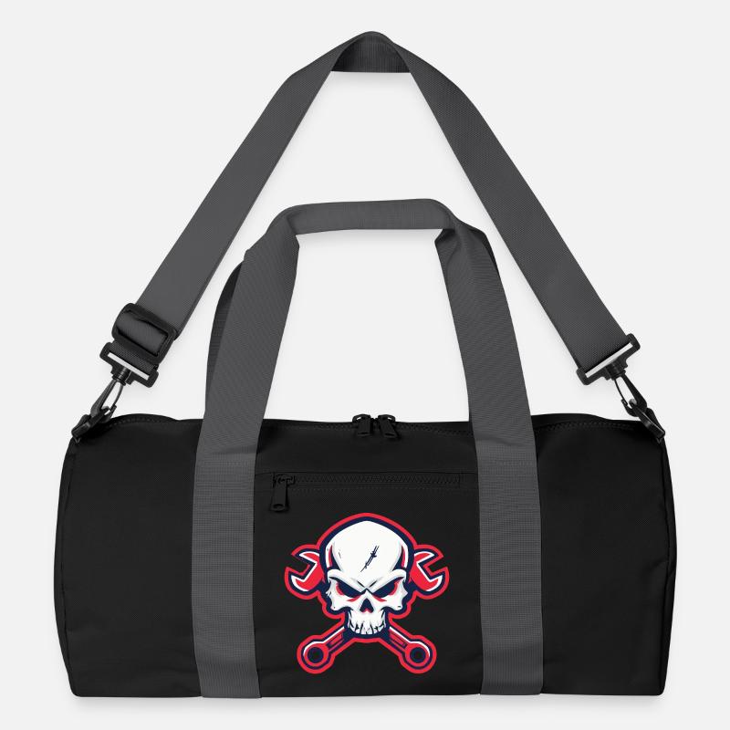 Skull & Wrenches – Für echte Schrauber Recycelte Duffel Bag