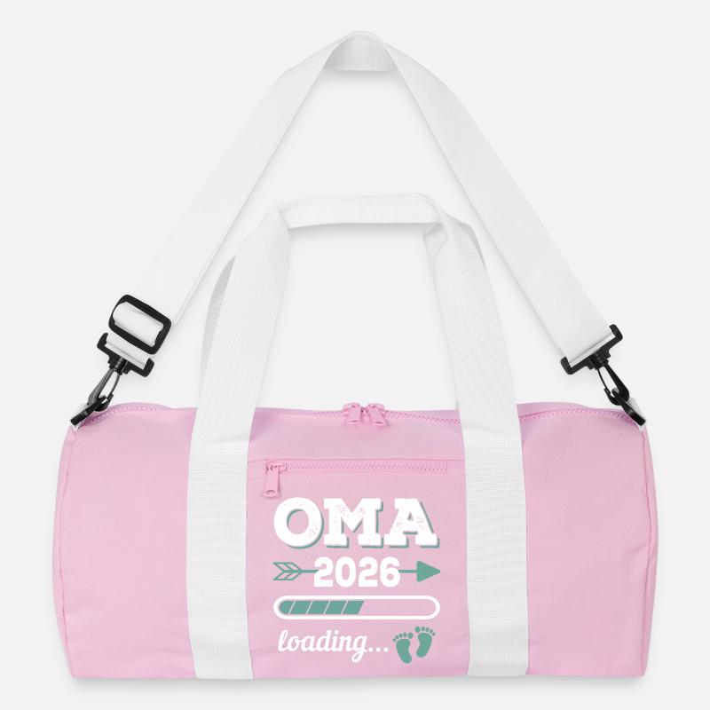 Oma 2026 Loading Werdende Großmutter Geschenkidee Recycelte Duffel Bag