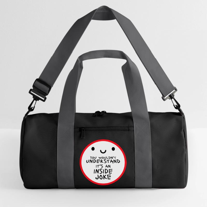 Vous ne comprendriez pas que c’est une blague d’initié Sac de sport recyclé