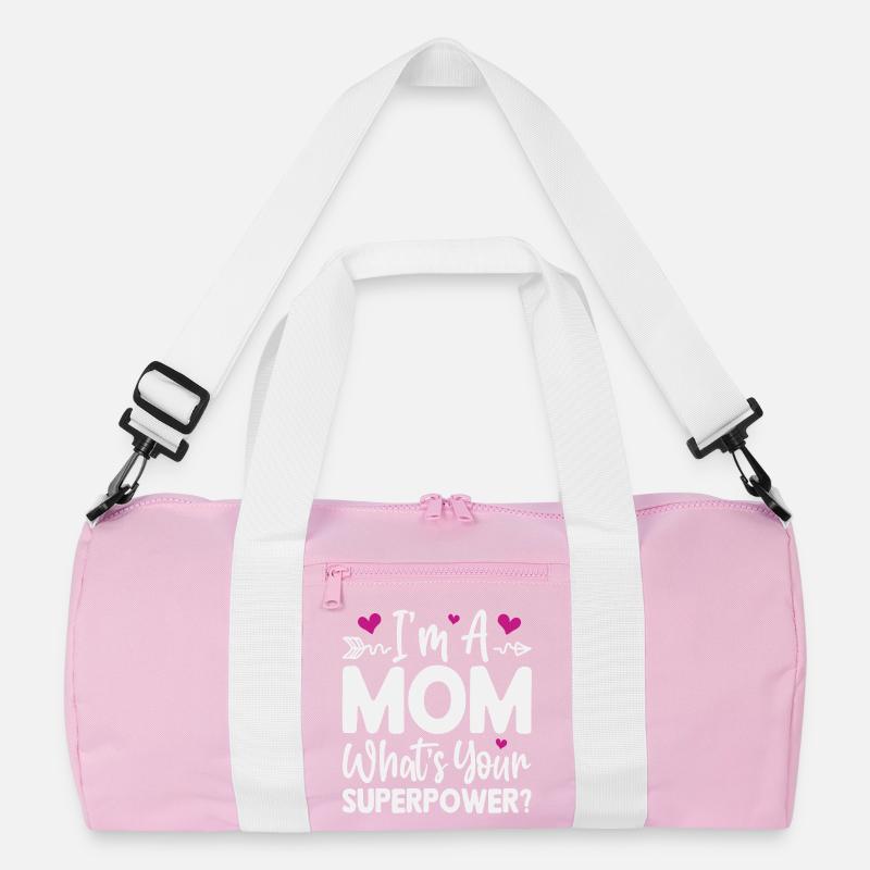 Ich bin Mutter. Was ist deine Superkraft? Recycelte Duffel Bag