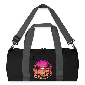Vintage 1975 - Recycled Duffel Bag - black/graphite grey - Front