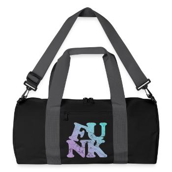 Funk Music - Recycled Duffel Bag - black/graphite grey - Front