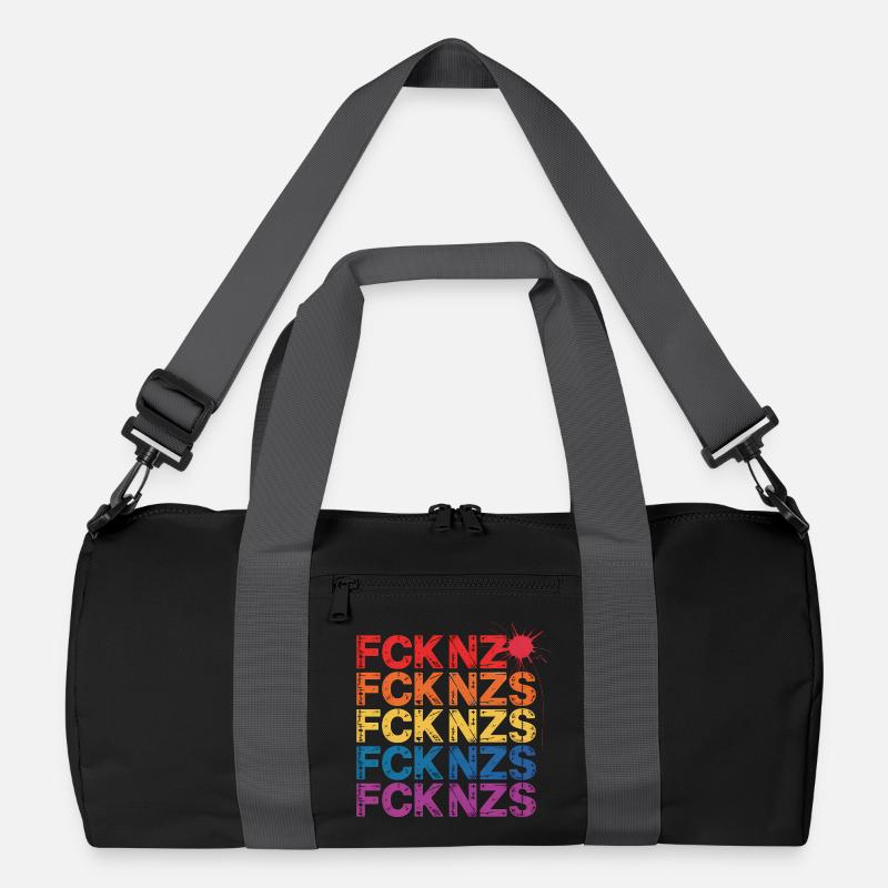 FCK NZS - Antifa Tee Recycelte Duffel Bag