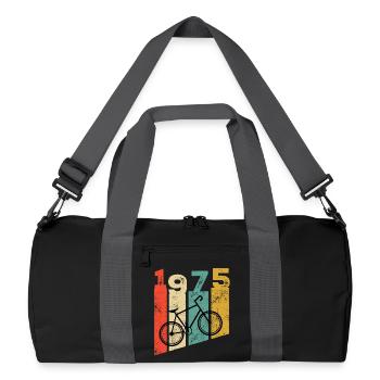Vintage 1975 - Recycled Duffel Bag - black/graphite grey - Front