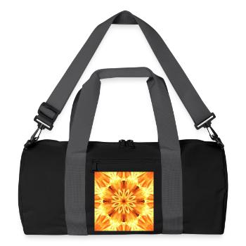 Firestar Kaleidoscope - Sac de sport recyclé - noir/gris graphite - Devant