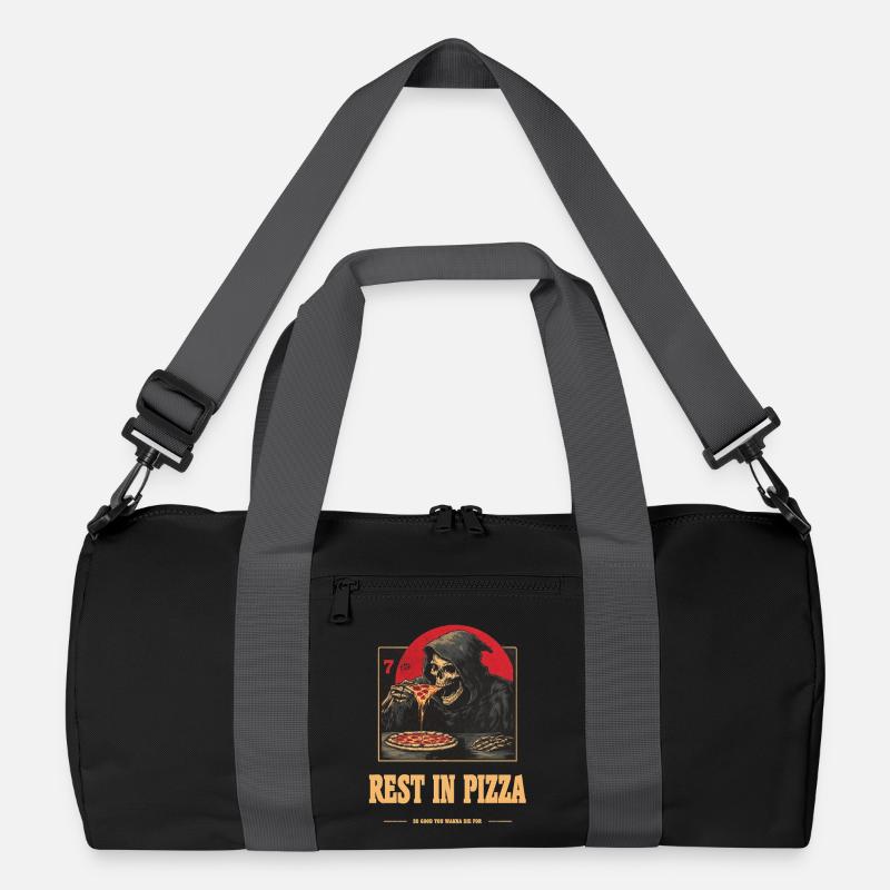 Rest in Pizza Recycelte Duffel Bag