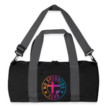 Baby-foot - Sac de sport recyclé - noir/gris graphite - Devant