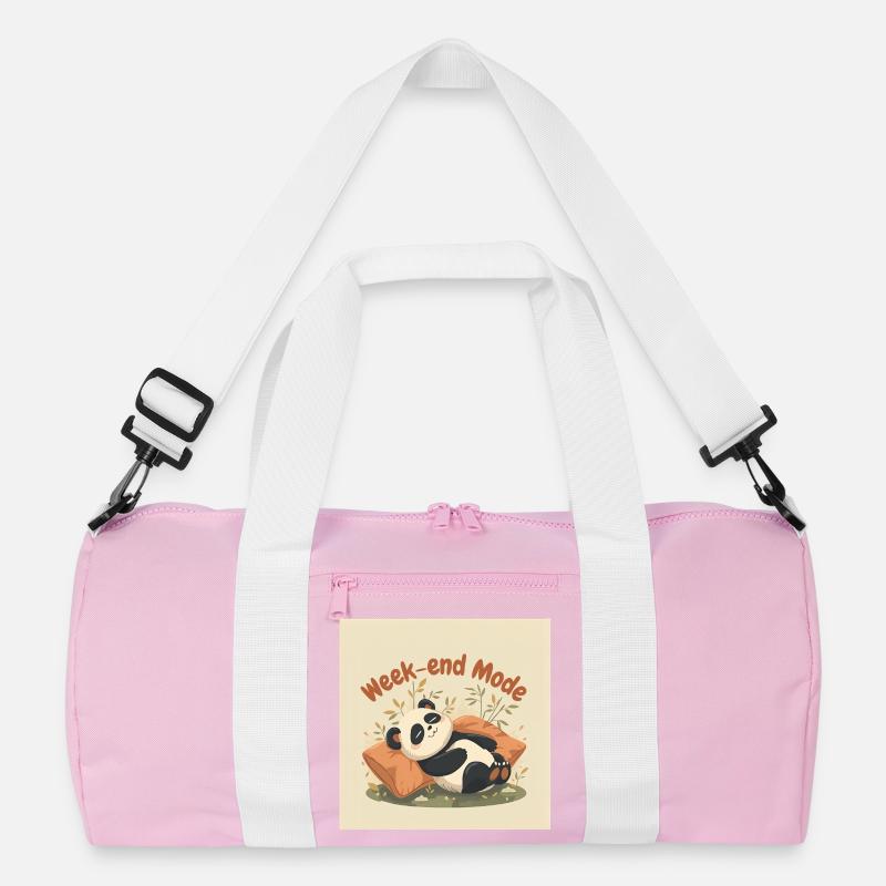 Panda Weekend Entspannter Modus Recycelte Duffel Bag
