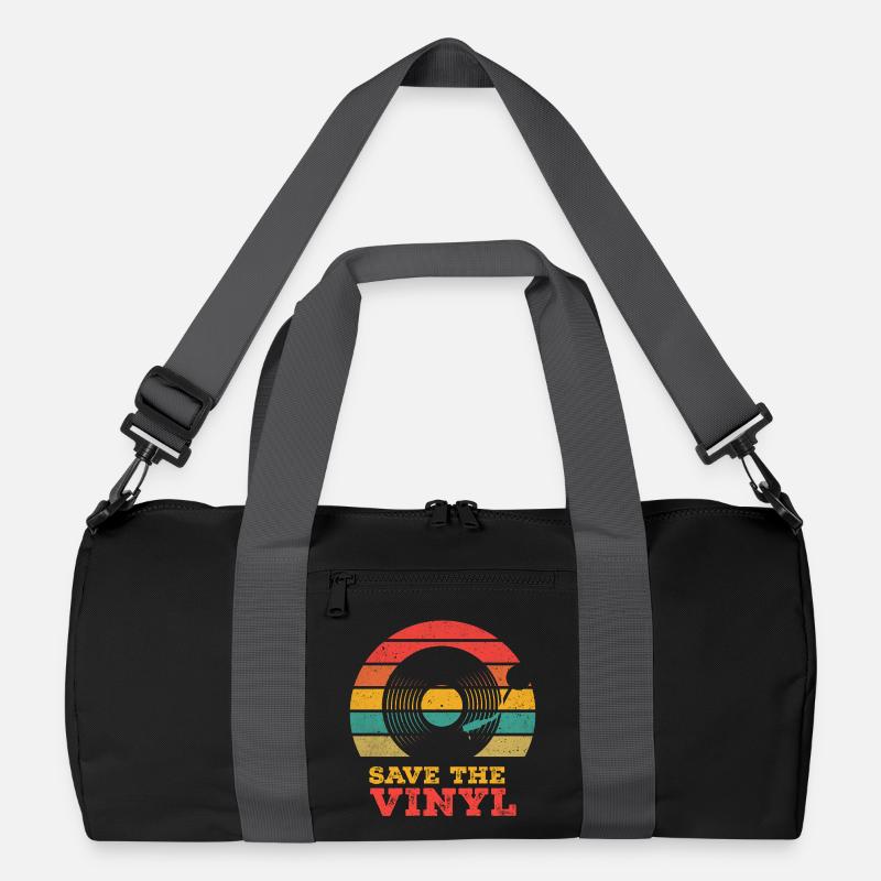 Save the Vinyl Recycelte Duffel Bag