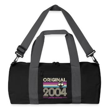 Original 2004 Édition Limitée Rétro - Sac de sport recyclé - noir/gris graphite - Devant