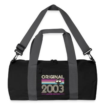 Original 2003 édition limitée - Sac de sport recyclé - noir/gris graphite - Devant