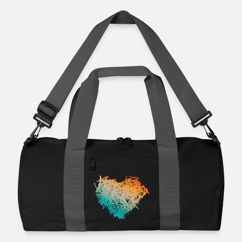 Herz Recycelte Duffel Bag