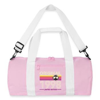 Original 1998 Retro Edition - Recycled Duffel Bag - pink/white - Front