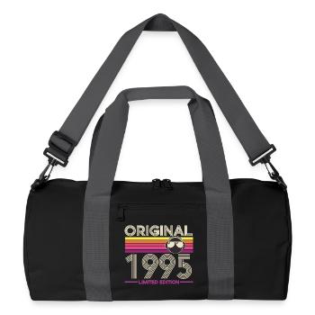 Original 1995 Édition Limitée Retro - Sac de sport recyclé - noir/gris graphite - Devant