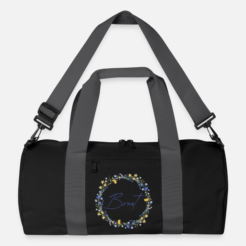 Brautblumenkranz "Braut" Recycelte Duffel Bag