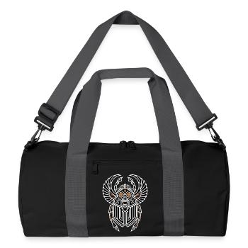 Scarabee Egyptien Aile Totem Divin - Sac de sport recyclé - noir/gris graphite - Devant