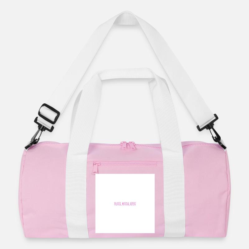 Pilates, Matcha, Repeat Recycled Duffel Bag