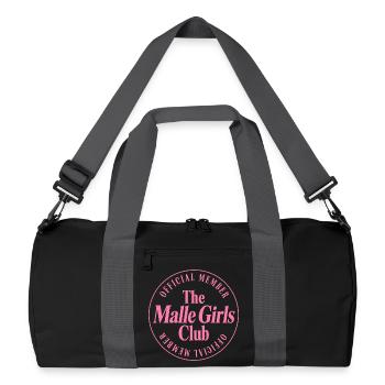 Malle 2026 The Malle Girls Club Official Member - Recycled Duffel Bag - black/graphite grey - Front