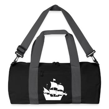 Sail - Recycled Duffel Bag - black/graphite grey - Front