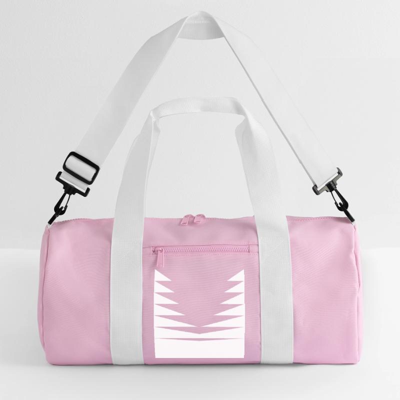 Triangles Pattern design Recycled Duffel Bag
