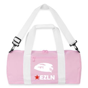 EZLN - Recycled Duffel Bag - pink/white - Front