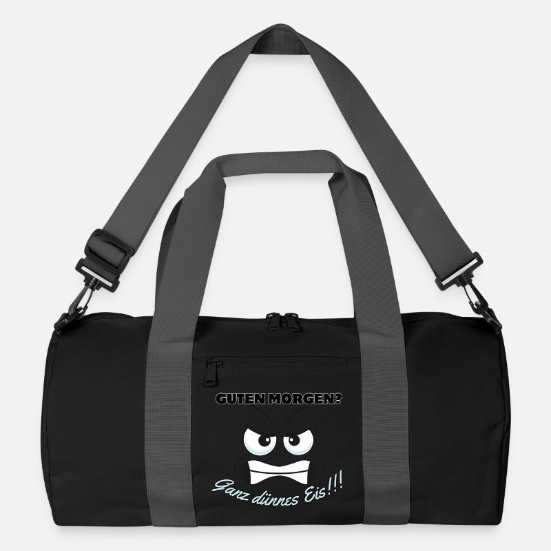 Wütendes Eisbär Motiv mit Spruch Recycelte Duffel Bag