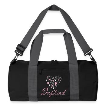 Village Kid - Recycled Duffel Bag - black/graphite grey - Front