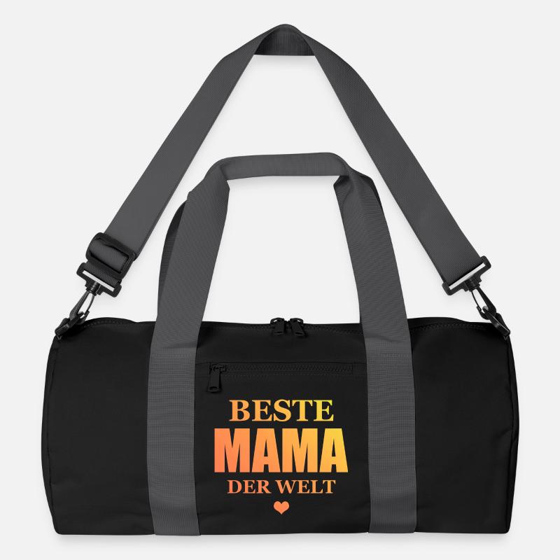 Beste Mama Der Welt Recycelte Duffel Bag