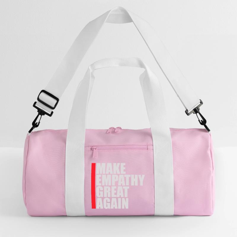 Make Empathy Great Again Politisch Statement Hoffn Recycelte Duffel Bag