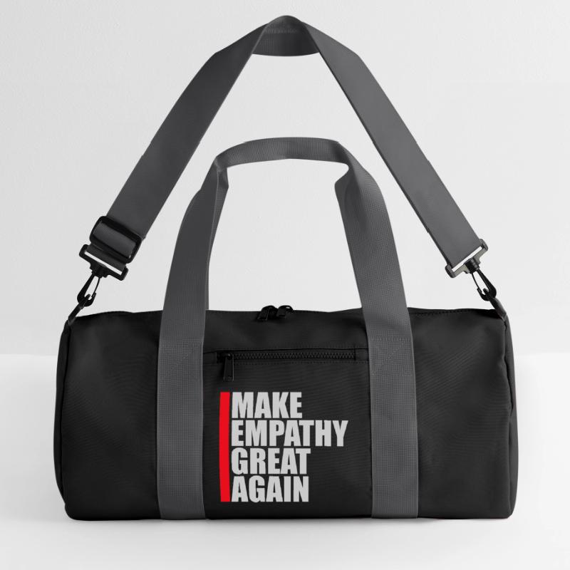 Make Empathy Great Again Political Statement Hope Recycled Duffel Bag