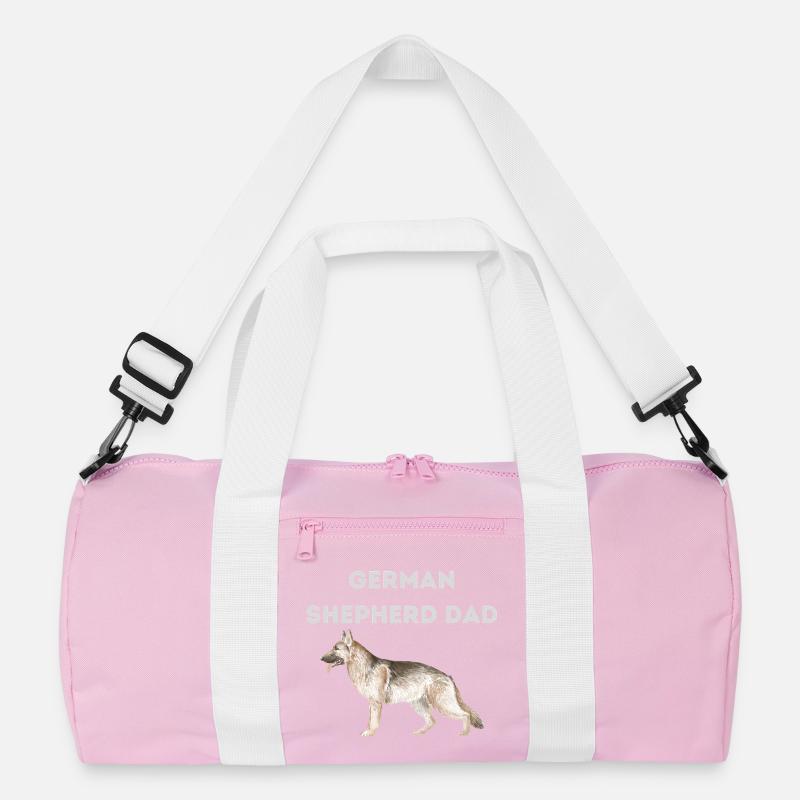 Vater eines Deutschen Schäferhundes Recycelte Duffel Bag