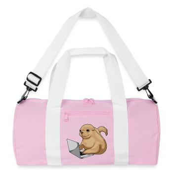 Ordinateur portable Seal - Sac de sport recyclé - rose/blanc - Devant