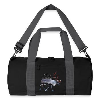 Merry Christmas - Recycled Duffel Bag - black/graphite grey - Front