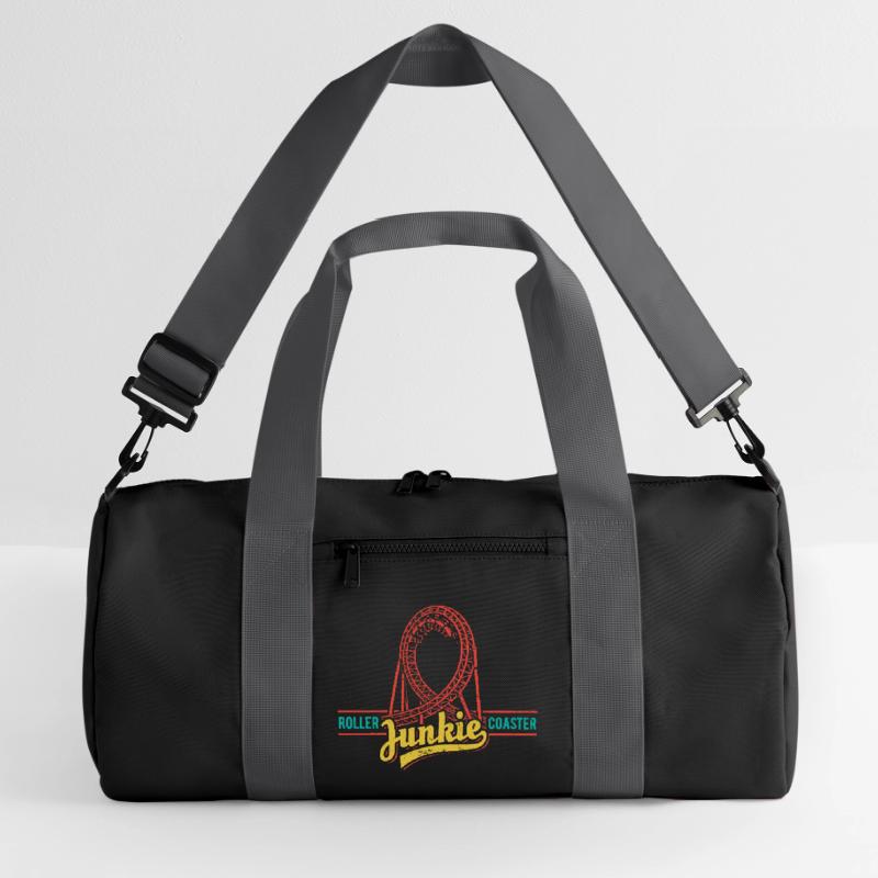 Rollercoaster Junkie - Roller Coaster - Loop Recycled Duffel Bag