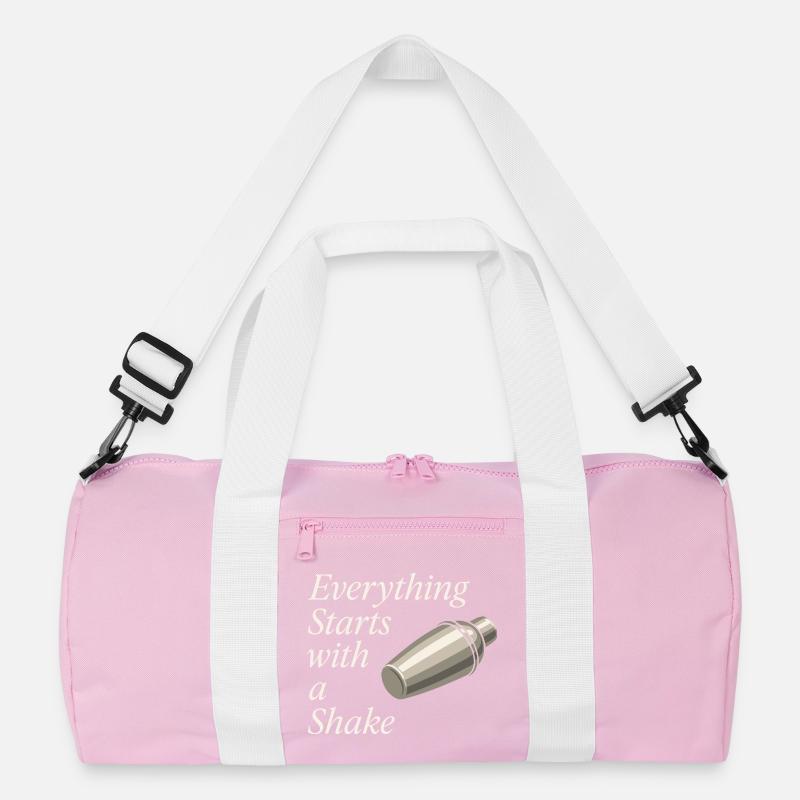Shaker Stuck Beginner Mixologist Recycled Duffel Bag